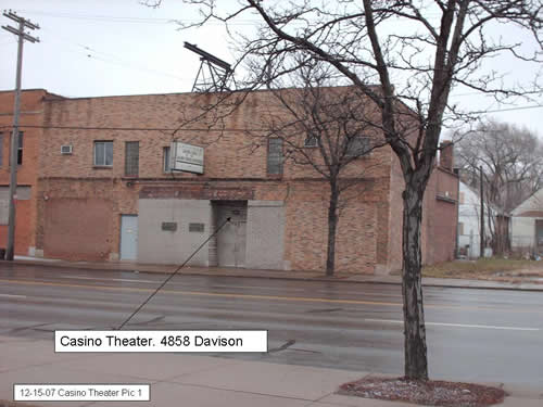 Casino Theatre Detroit on E. Davison